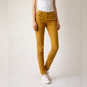 [359] Loft Women's Tan/Mustard Jeans